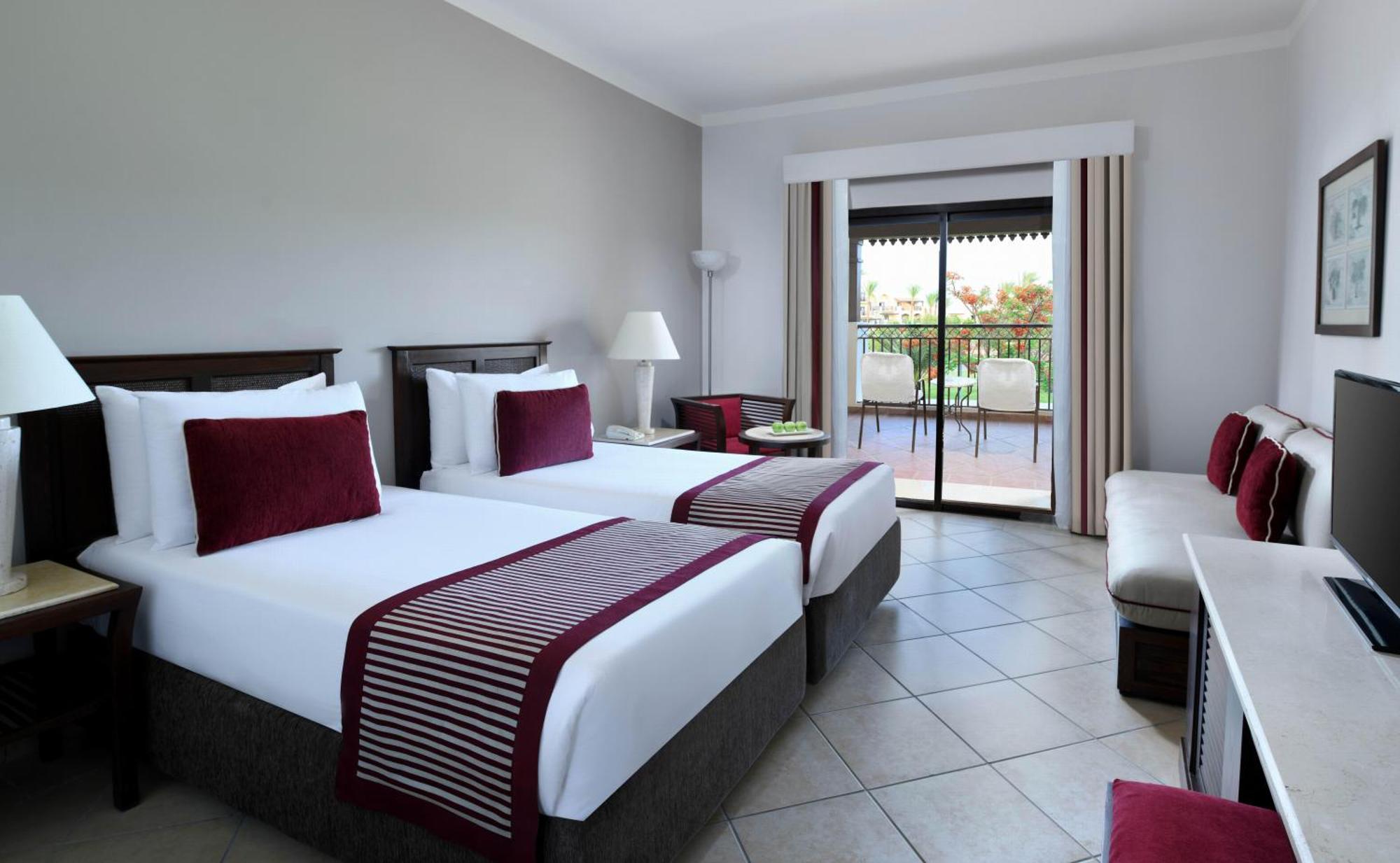Superior Zimmer mit Queensize-Bett und Gartenblick